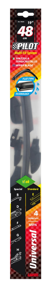 Pilot, spazzola tergicristallo - 48 cm (19") - 1 pz