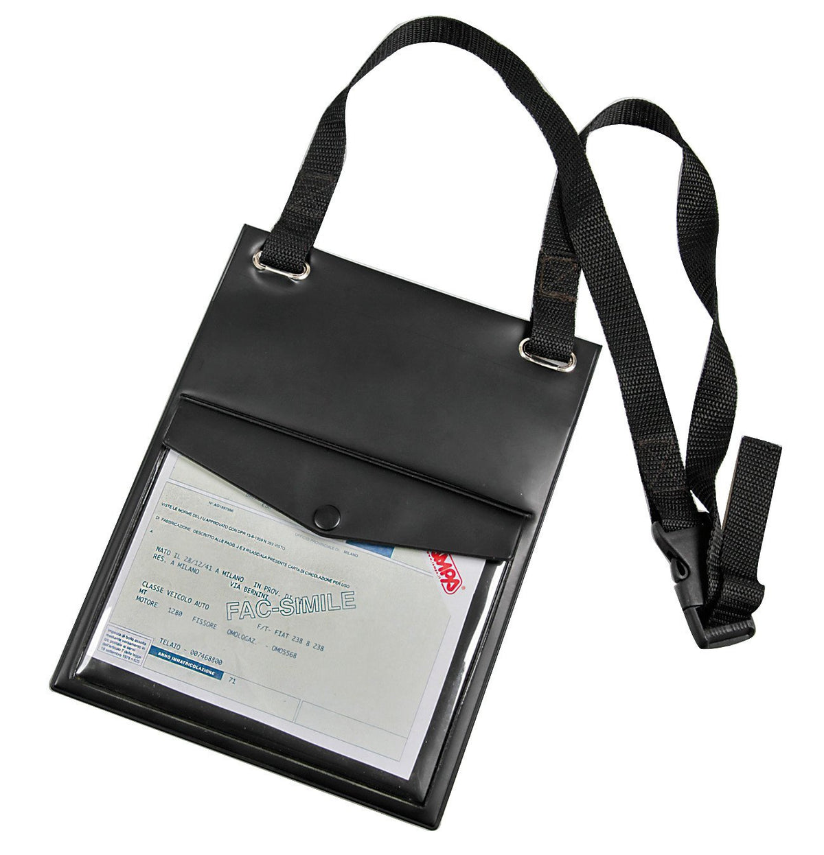 Lampa Porta targa prova a doppia tasca 19907