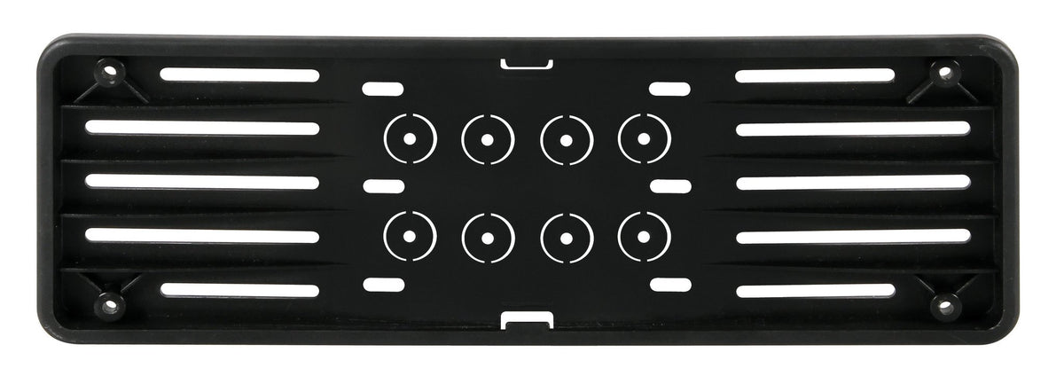 Lampa Portatarga anteriore in polipropilene - Nero 19921