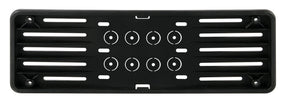 Lampa Portatarga anteriore in polipropilene - Nero 19921