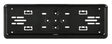 Lampa Portatarga anteriore in ABS - Nero 19926