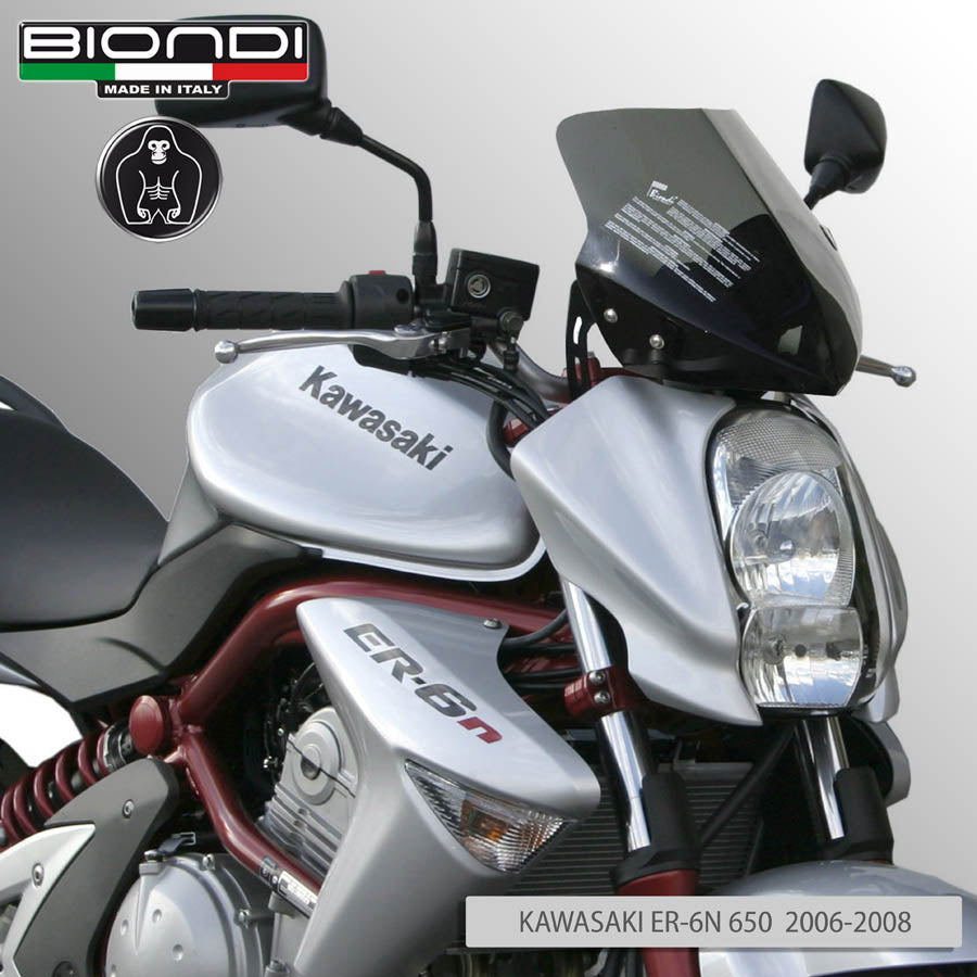 Biondi Cupolino Gust Fumé Scuro Kawasaki ER-6n 650 2006-2008 - MPN 8010226