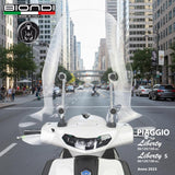 Biondi Parabrezza Linea Z + Kit Attacchi Piaggio Liberty 50/125/150 cc. 2025