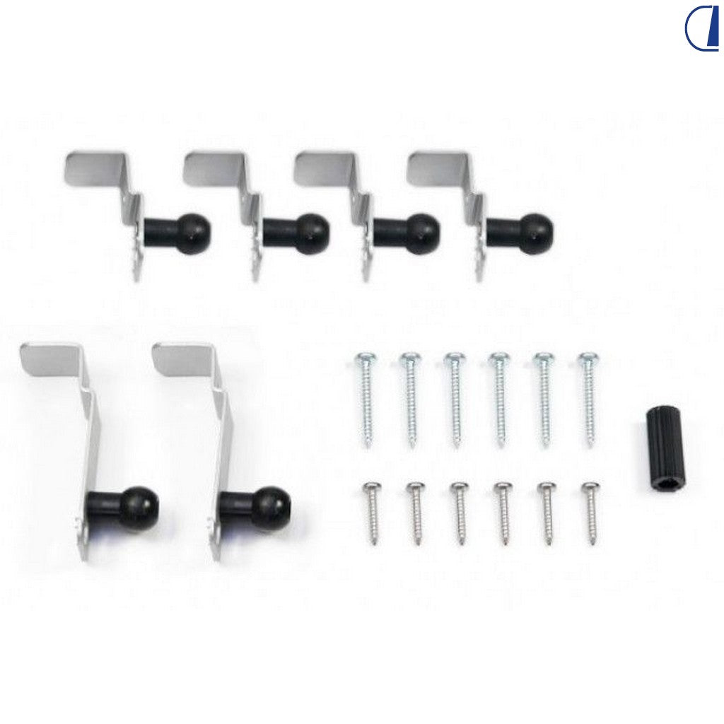 Remis Set clip fissaggio REMItop Vario II 55 mm 400x400 mm