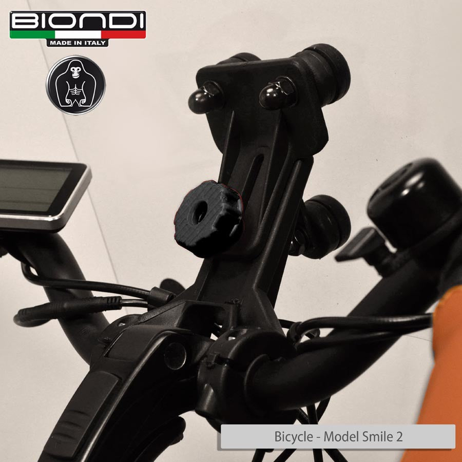 Biondi Universal Windshield for Bikes and Electric Bikes, Transparent