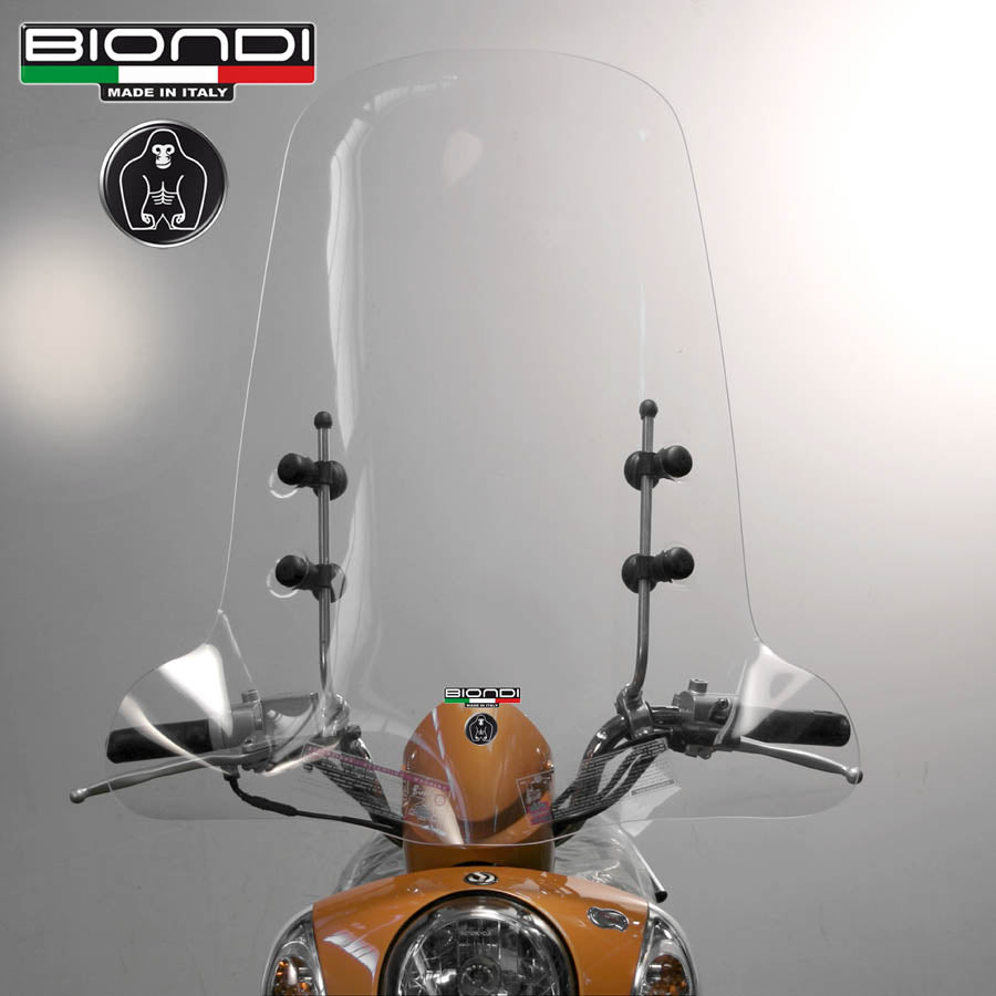 Biondi Parabrezza Pro Peugeot Ludix 50 2004 con Kit Attacchi - MPN 8061002