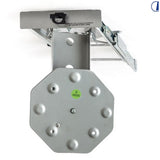 Di-Tec Supporto TV a soffitto scorrevole e orientabile per camper, portata 4 kg