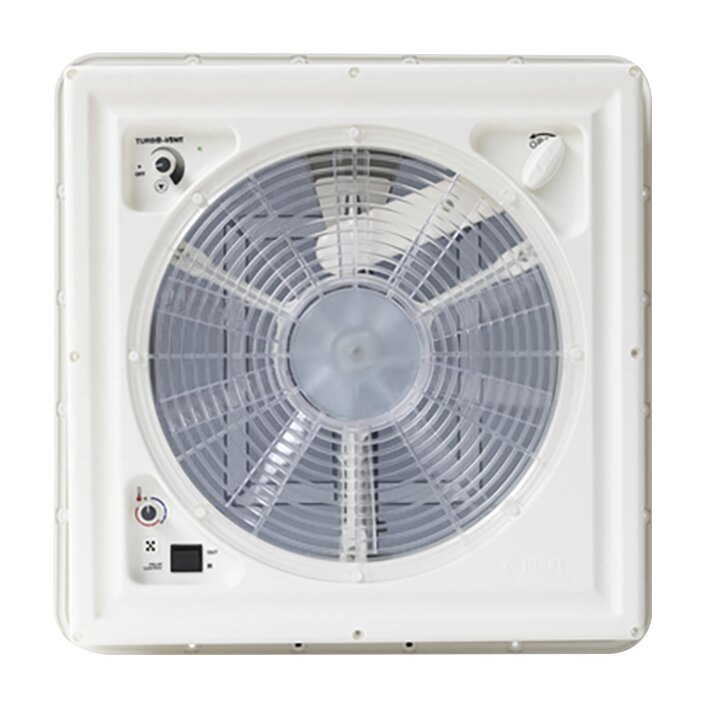 Fiamma Cupola Turbo Vent crystal per oblò camper 12V 36W