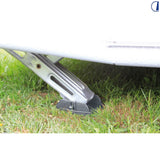 Fiamma Plates Pro kit 4 basi antisprofondamento per martinetti camper