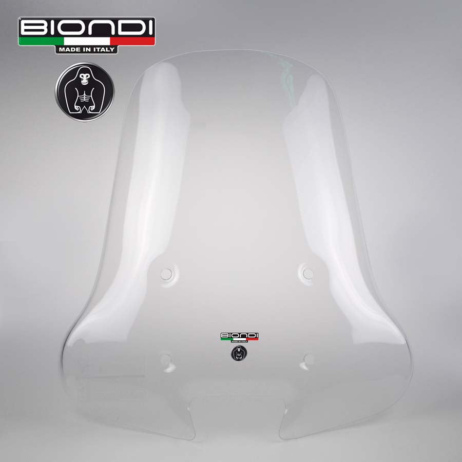 Biondi Parabrezza Club Piaggio Free 50/100 cc 1992-2002 con Kit Attacchi