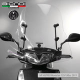 Biondi Parabrezza Club Schermo Trasparente HP Hupper Montclair 125/151cc 4T 2011