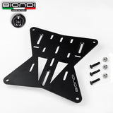Biondi Portatarga Alluminio Nero Moto Guzzi V100 Mandello / Stelvio / V85TT