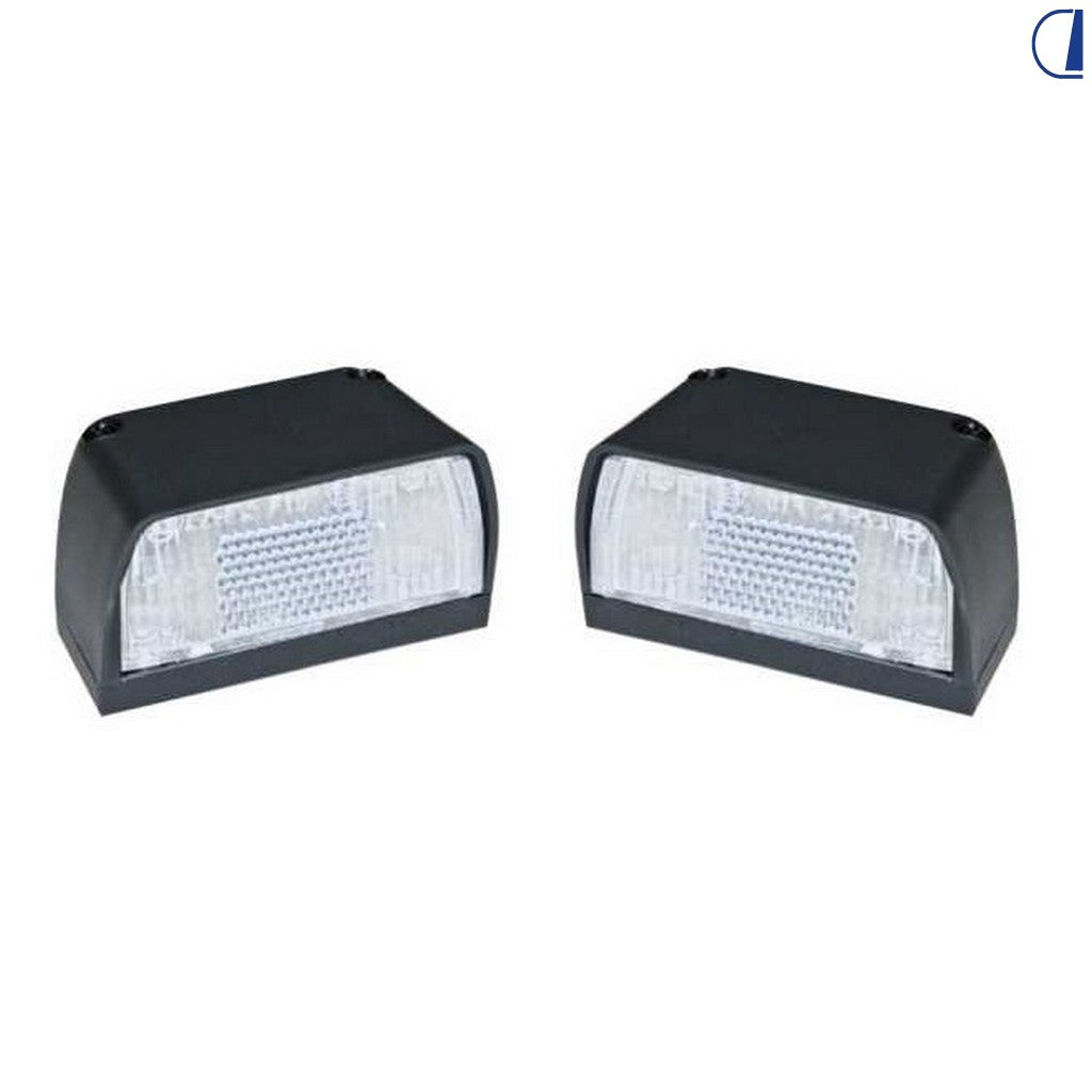 Di-Tec Luce targa verticale piccola 12V – conf. 2 pz