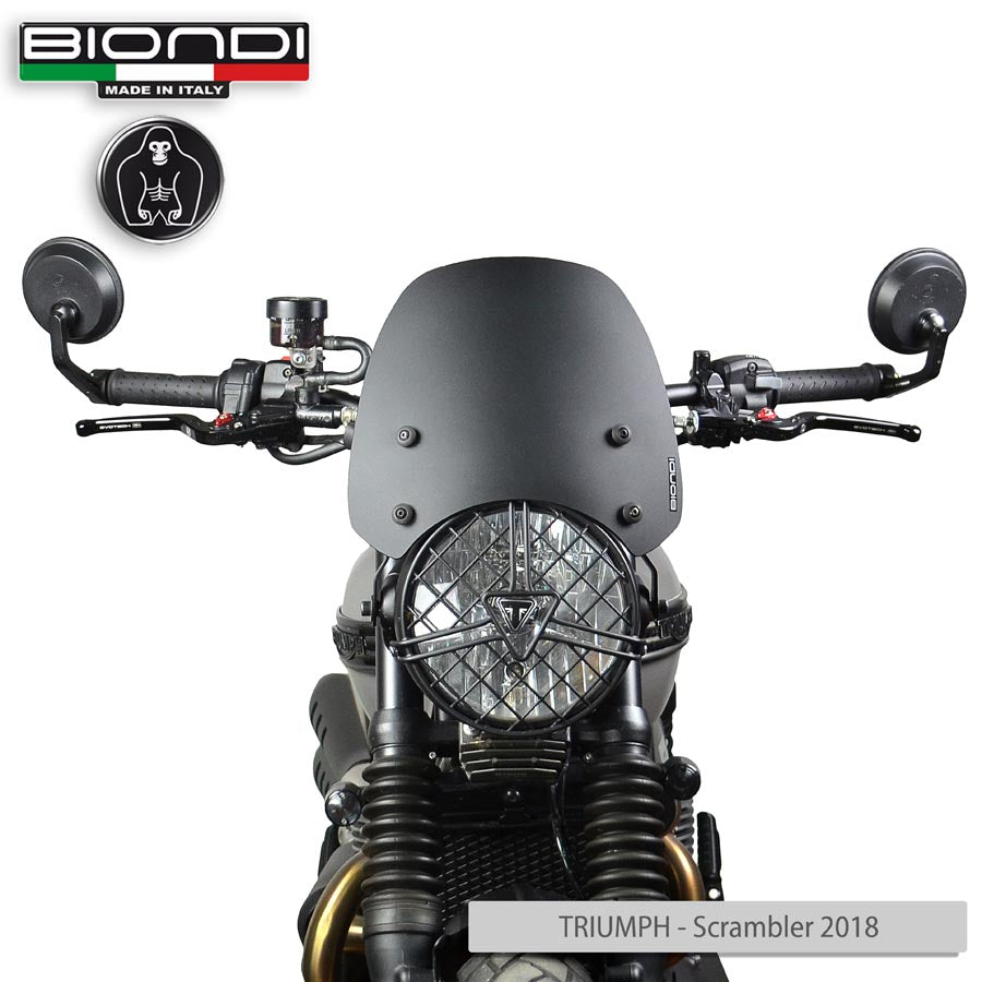 Biondi Cupolino Sport Nero Satinato Kawasaki Z650 RS e Triumph - MPN 8010453