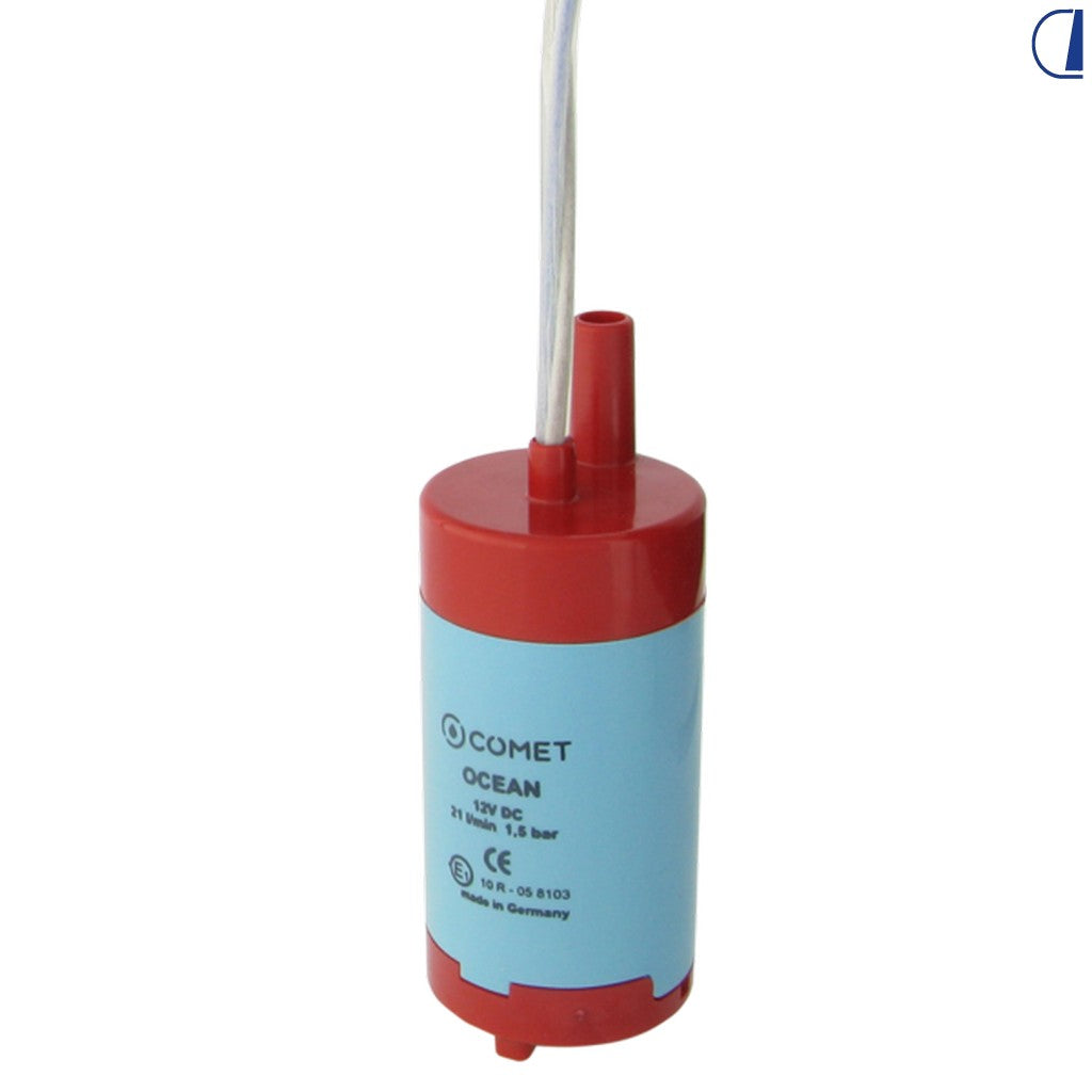 Di-Tec Pompa sommergibile Ocean 12V 21 L/min per acqua camper