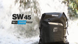 Shad SW45 Borsa Posteriore Moto Impermeabile IPX5 40 L