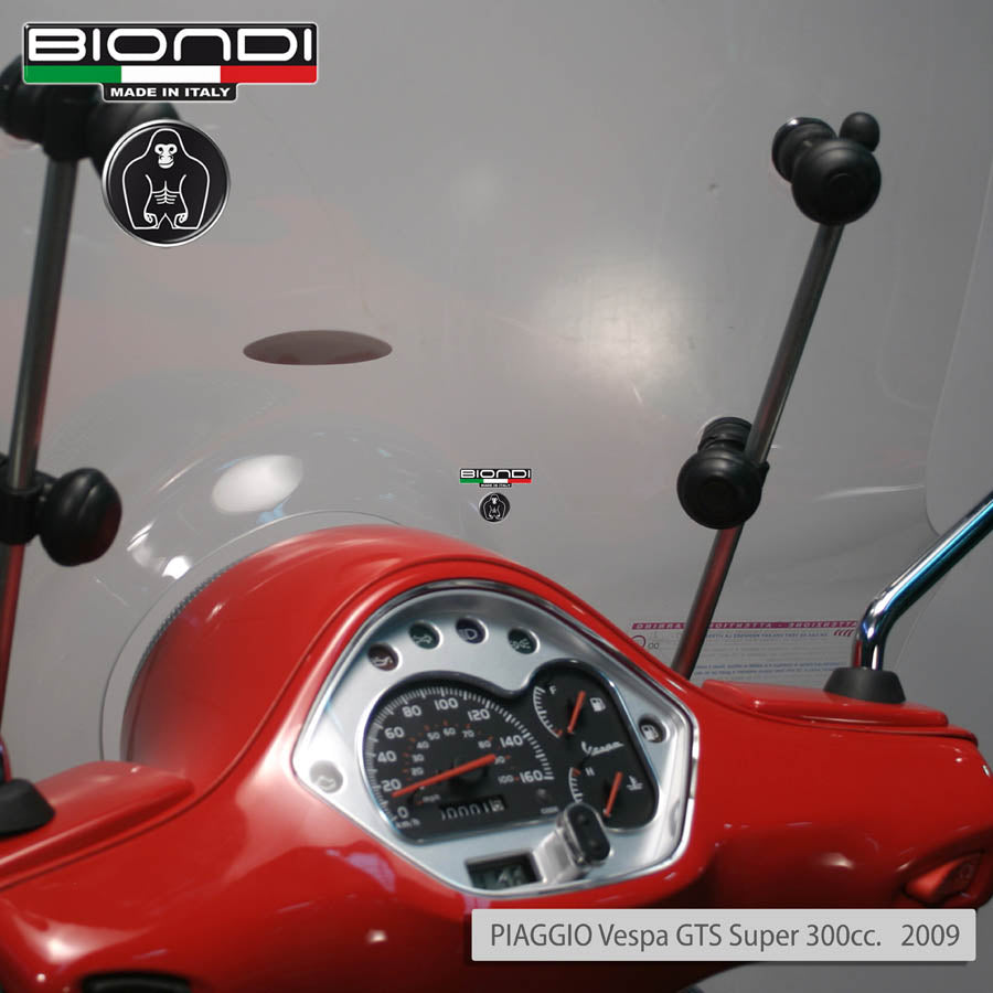 Biondi Kit Attacchi Parabrezza per Vespa GTS e Vespa LX - MPN 8500584