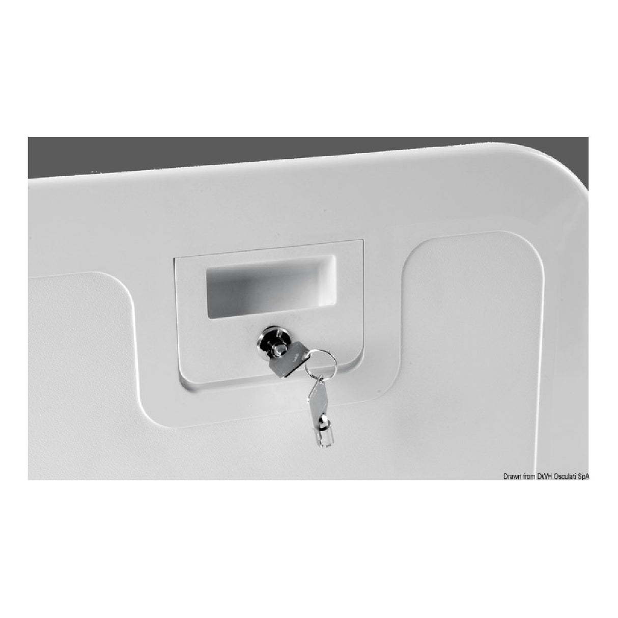 Kit de cerradura de puerta Push-Pull Osculati 20.094.00