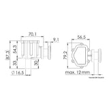 Osculati Sfiato carburante con trappola anti-reflusso Fuel-Lock 20.168.22