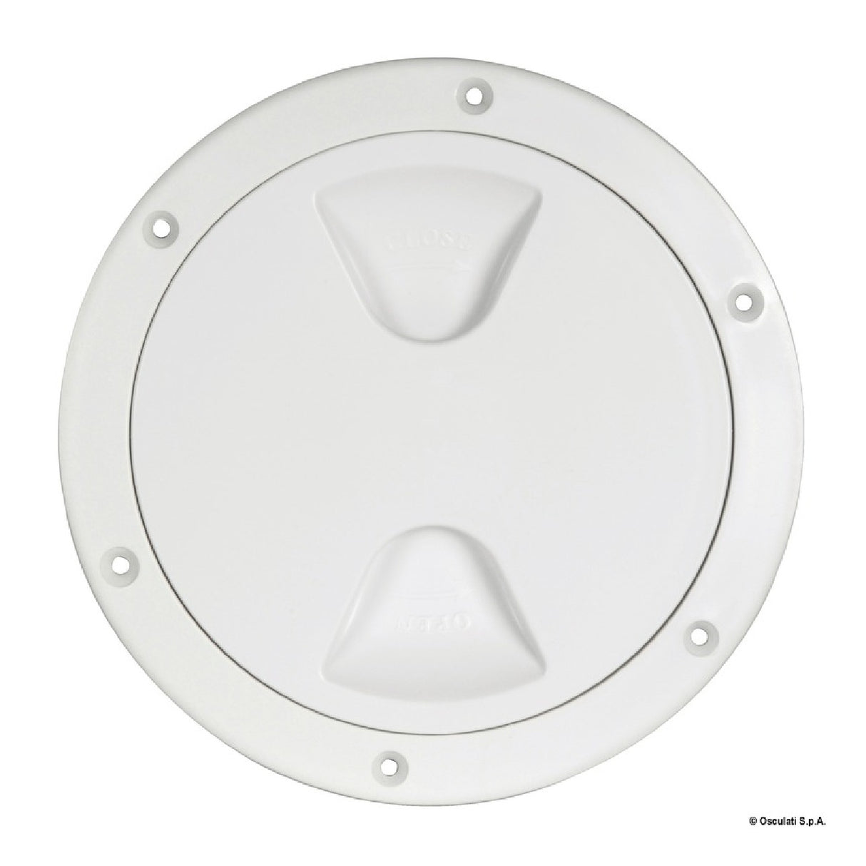Tapa de inspección Osculati con un diseño elegante y funcional 203 mm 20.207.00