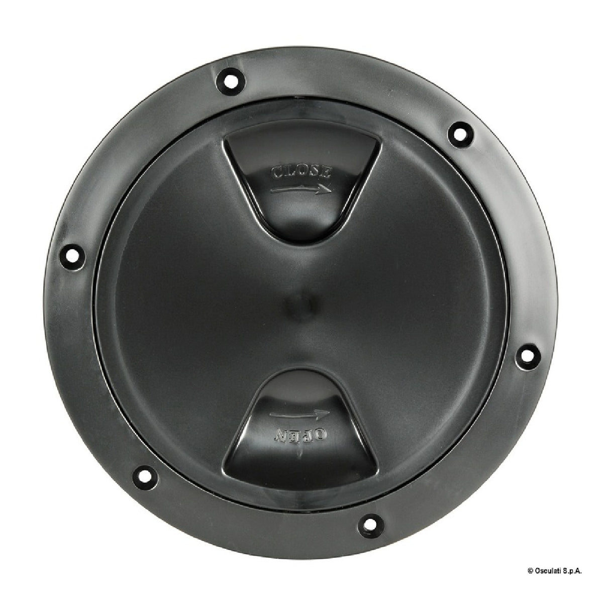 Tapa de inspección Osculati con un diseño elegante y funcional 203 mm 20.207.00