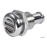 Osculati Kraftstoffentlüftung aus hochglanzpoliertem Edelstahl AISI 316 mit Anti-Flut-System 20.268.00