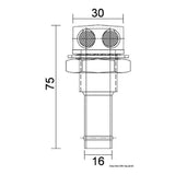 Osculati Sfiato carburante in Acciaio Inox lucidato a specchio 20.287.80