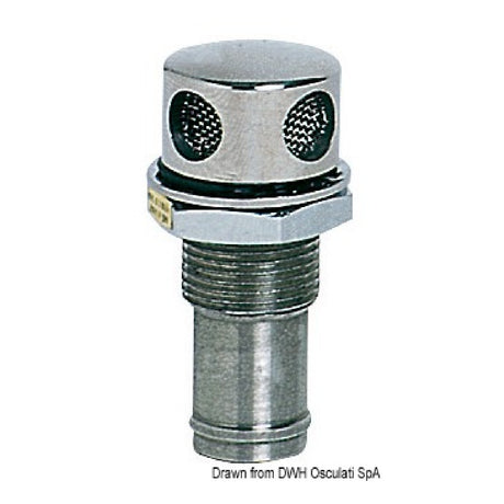 Osculati Kraftstoffentlüftung aus hochglanzpoliertem Edelstahl 20.287.80