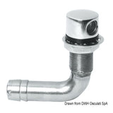 Osculati Edelstahl-Entlüfter 90 16 mm 20.288.01