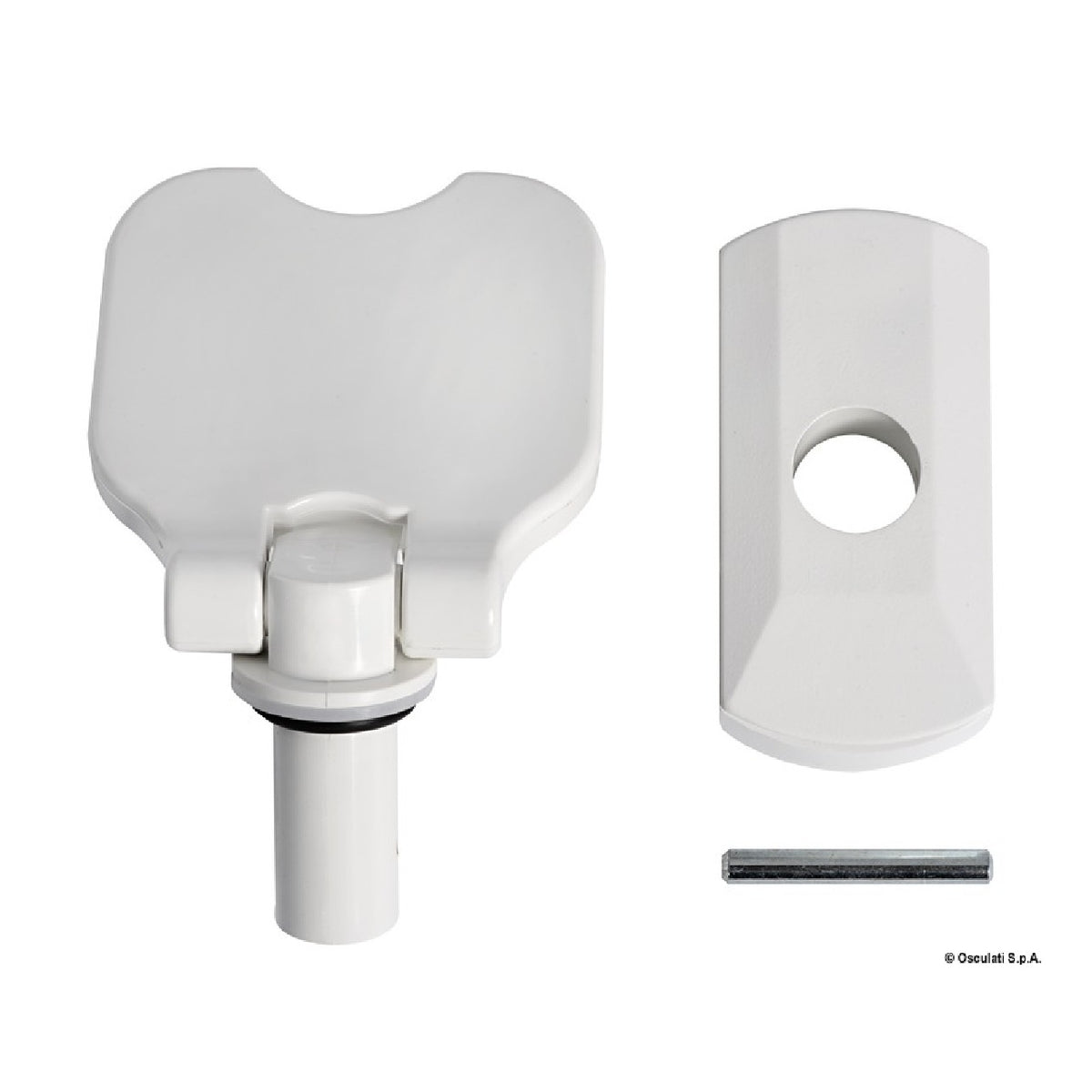 Osculati Ersatzgriff weiß L66 20.339.00