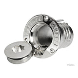 Osculati French-type filler cap in mirror-polished AISI 316 stainless steel 20.461.02