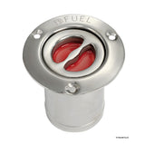 Osculati Tappo di rifornimento in Acciaio Inox lucidato a specchio a filo 80 mm 20.467.01