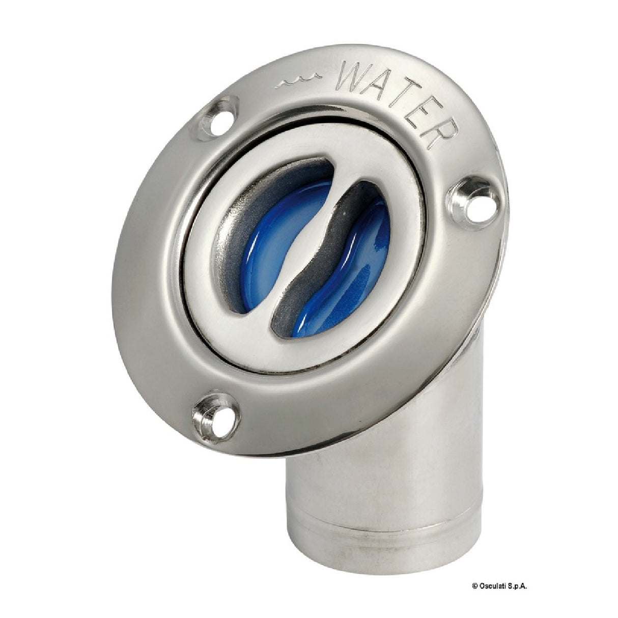 Osculati Tappo di rifornimento in Acciaio Inox lucidato a specchio inclinato 20.470.00