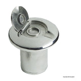 Tapón de embarque Osculati en acero inoxidable AISI 316 RINA 20.568.06