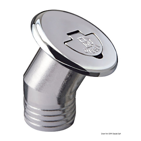 Osculati Chromed brass deck filler 30 20.665.02