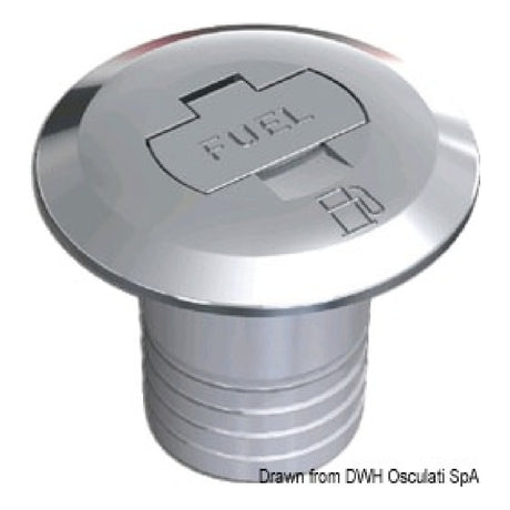 Osculati Chromed brass cap with key 20.668.01