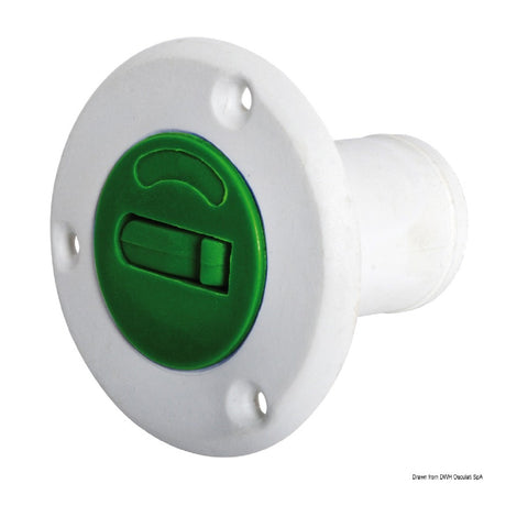 Osculati Tappo carburante a norme CE in Nylon/Fiberglass di colore bianco 20.669.02