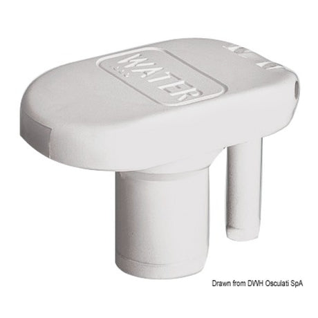 Osculati Tappo imbarco in Nylon con sfiato incorporato, apertura a scatto 20.670.01