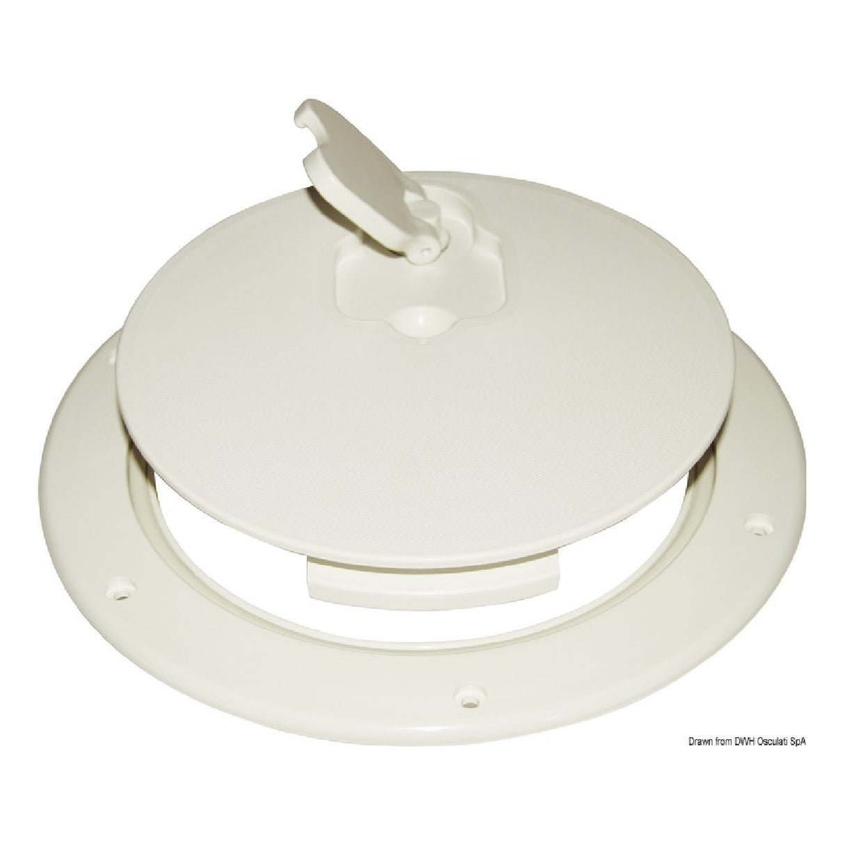 Trampilla de inspección con tapa homologada CE Osculati 265 x 215 mm 20.840.00