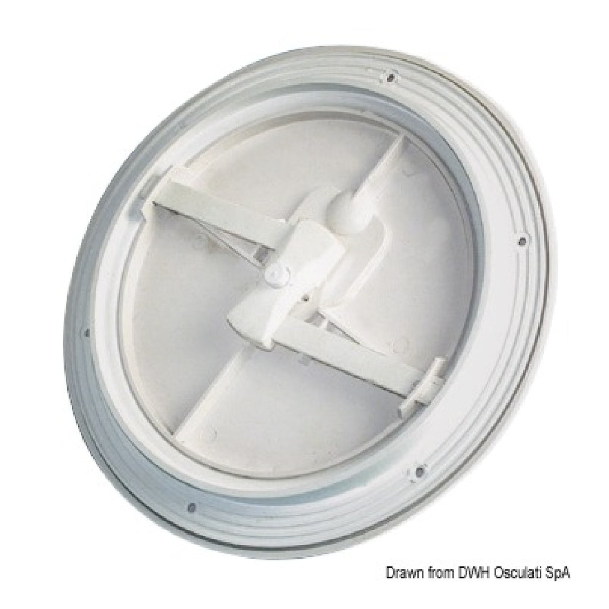 Osculati Hatch with concealed screws and cam cover fastening 20.845.00