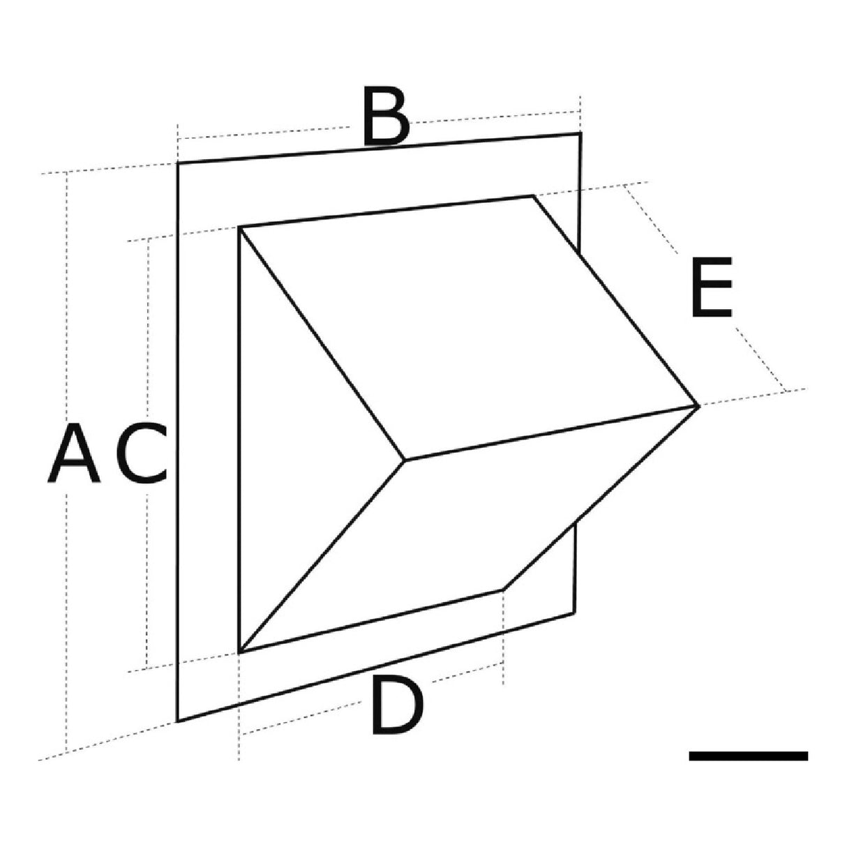 Osculati Vano ad incasso per tappo rifornimento 20.900.01