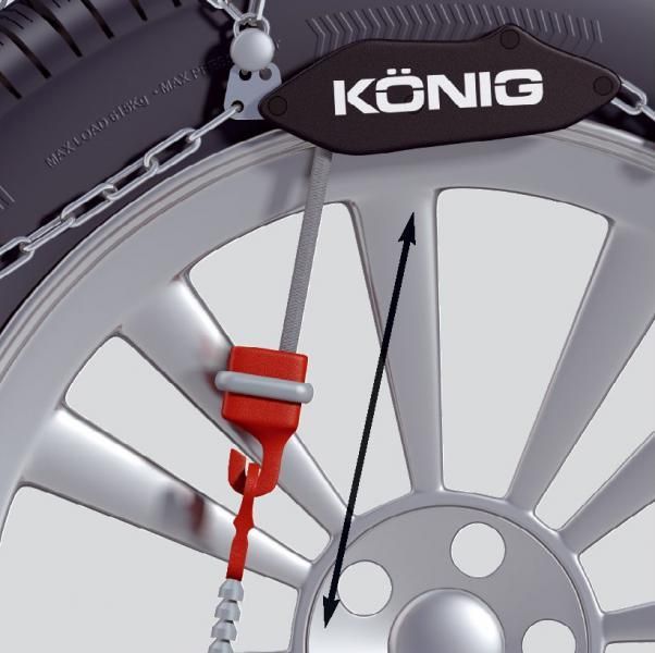 Konig Catene neve CS-9 gruppo 095