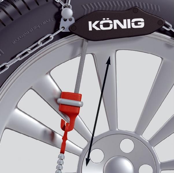 Konig Snow Chains CS-9 Group 102