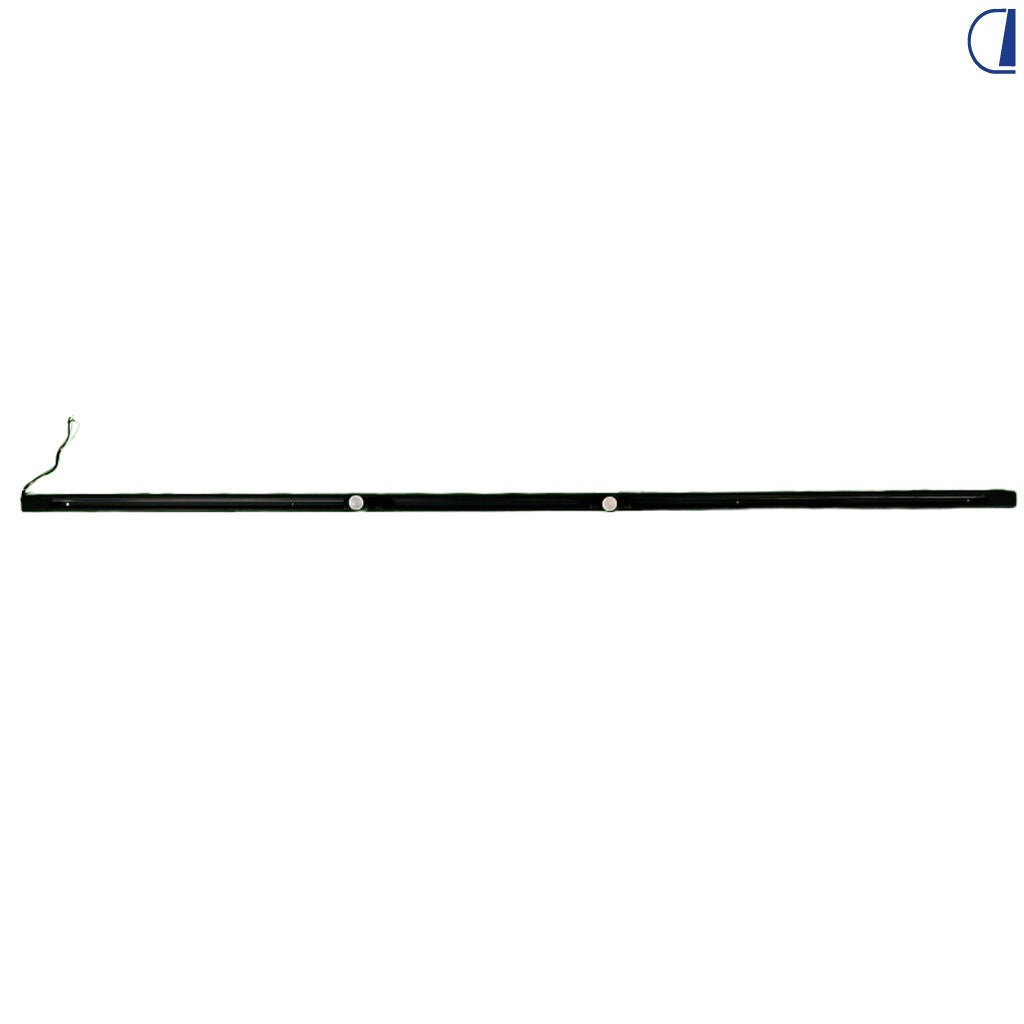 Binario a incasso Track System 1050 mm con 2 spot per camper