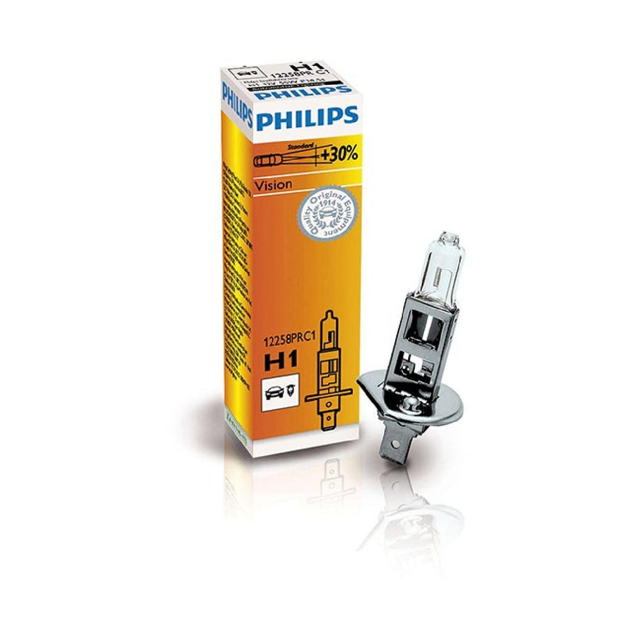 Philips Lampadina di ricambio H1 VISION - 12V 55W