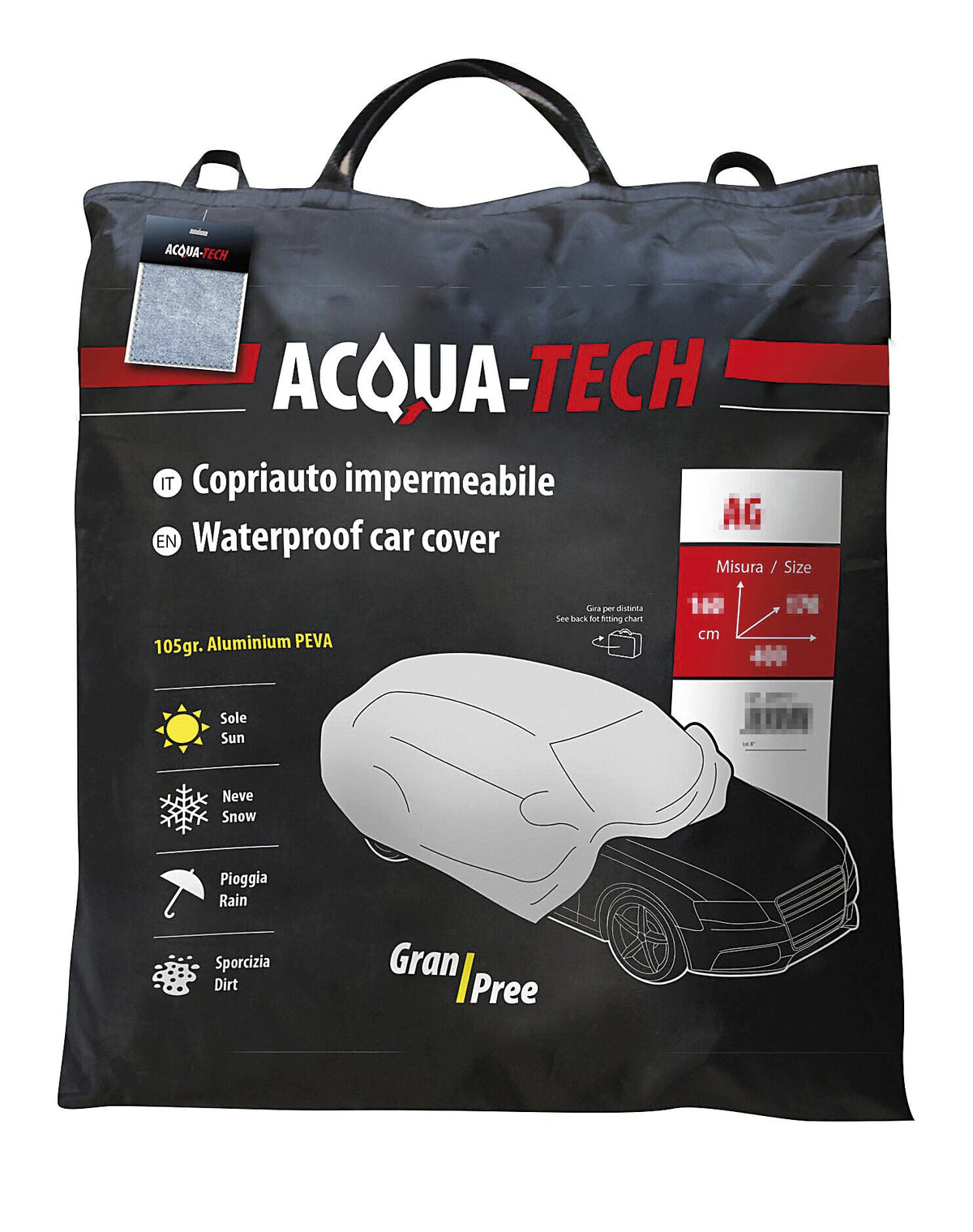 Lampa Acqua-Tech Gran-Pree, copriauto impermeabile - AG-4 20144