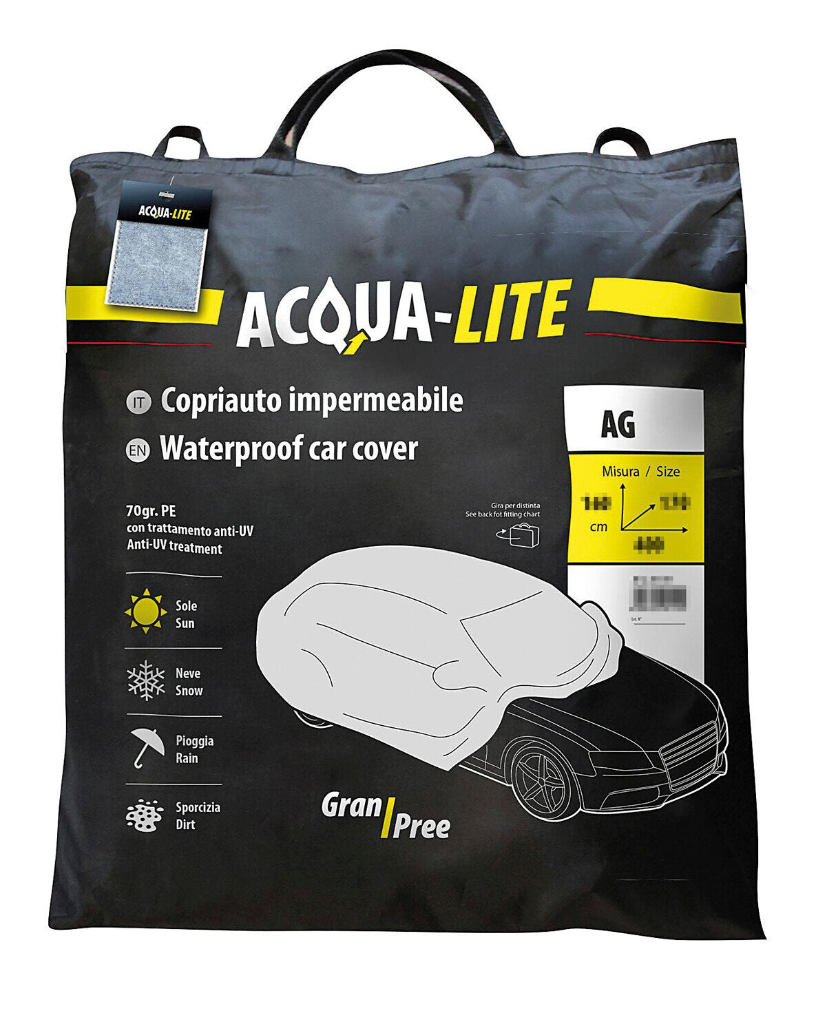 Lampa Acqua-Lite Gran-Pree, copriauto impermeabile - AG-6 20156
