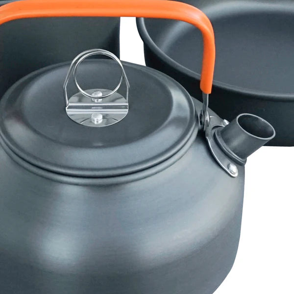 Set Pentole da Campeggio 3 Pezzi - Outdoor Adventure Tekson