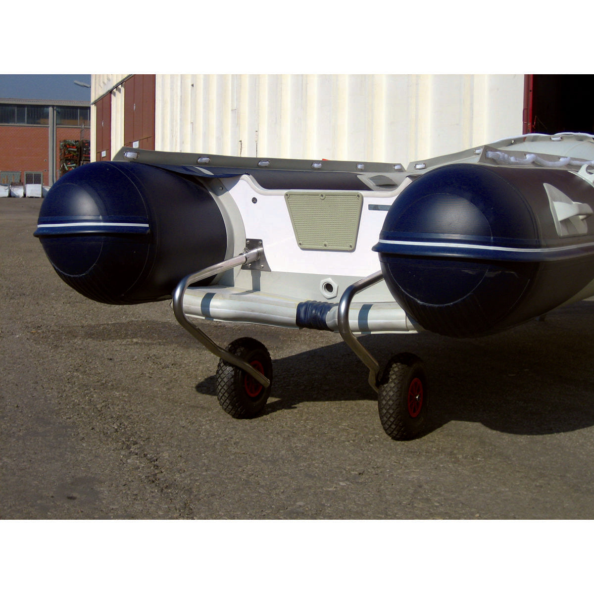 Ruedas de lanzamiento Trem para lanchas inflables Honda, modelo plegable