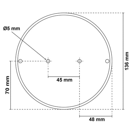 Trem LED Headlight Function with position/stop/direction